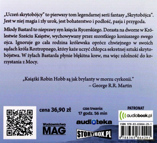 Uczeń skrytobójcy - Robin Hobb [AUDIOBOOK]