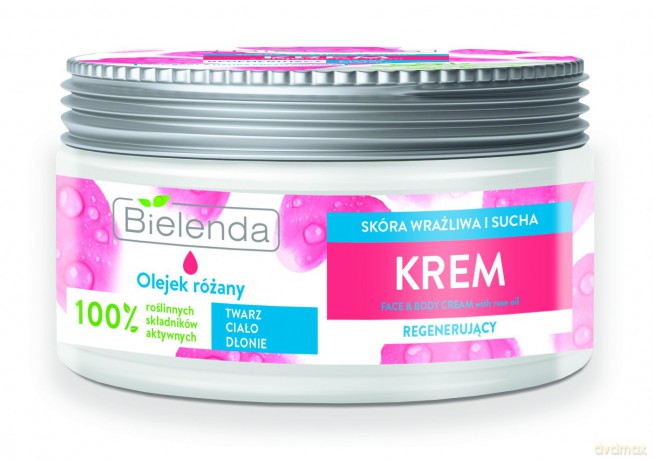 Bielenda Body krem uniwersalny 200 ml Olejek różany