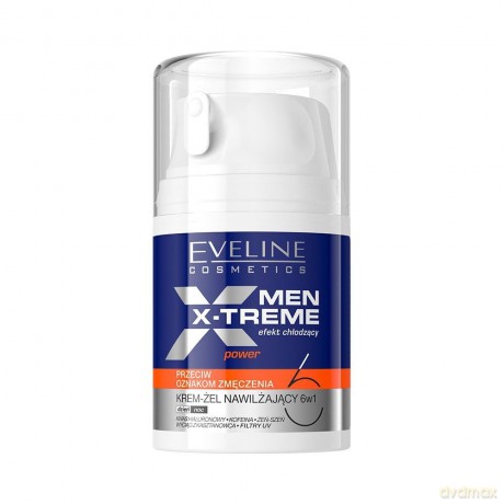 Eveline Men Men X-Treme Krem-żel przeciw oznakom zmęczenia 6w1