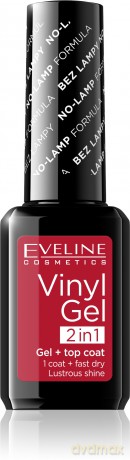 Eveline Vinyl Gel 2in1 Lakier do paznokci winylowy nr 205 12ml