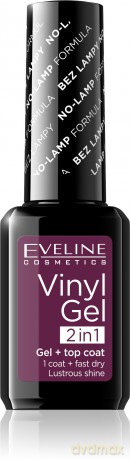 Eveline Vinyl Gel 2in1 Lakier do paznokci winylowy nr 209 12ml