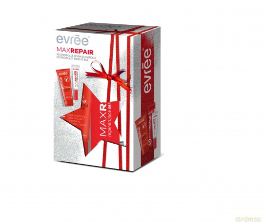 Evree Zestaw prezentowy Max Repair (serum do paznokci 8ml + krem do rąk 100 ml)