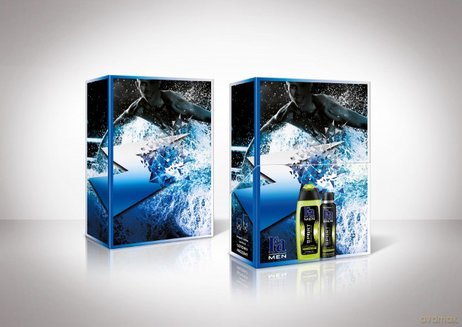 Fa zestaw prezentowy Men Sport Energy Boost żel pod prysznic 250 ml + dezodorant spray 150 ml