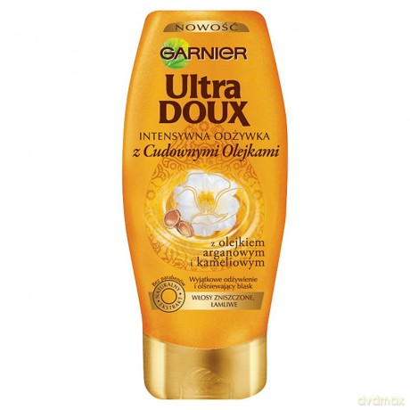 Garnier Ultra Doux Odżywka z Cudownymi Olejkami do włosów zniszczonych i łamliwych 200 ml