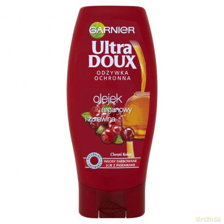 Garnier Ultra Doux Odżywka z żurawiną i olejkiem arganowym do włosów farbowanych 200 ml
