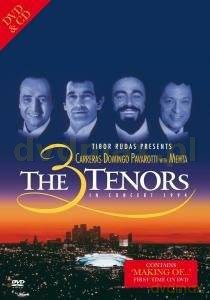 The 3 Tenors With Mehta In Concert 1994: Carreras/Domingo/Pavarotti: [DVD]+[CD]