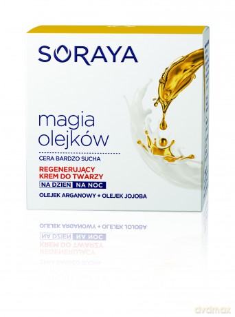 Soraya Magia Olejków Krem regenerujący na dzień i noc - cera bardzo sucha 50 ml