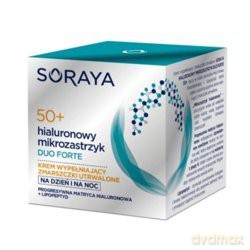 Soraya Hialuronowy Mikrozastrzyk 50 + Krem dzień i noc
