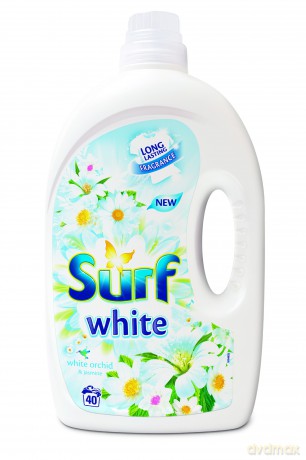Surf White Płyn do prania Biała Orchidea & Jaśmin 2.8 L (40 prań)