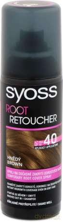 Syoss Root Retoucher Spray maskujący odrosty - Brąz 120 ml