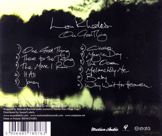Lou Rhodes (Lamb): One Good Thing (dobra cena) [CD]
