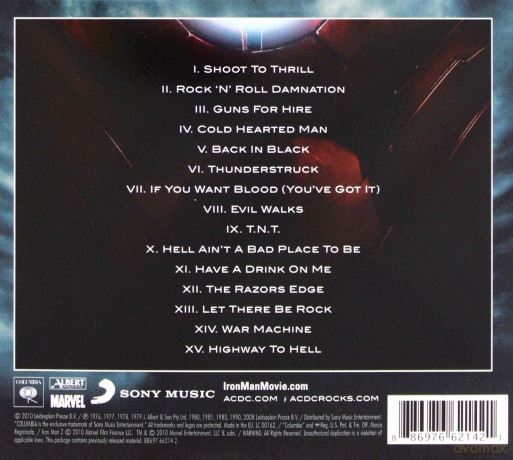 AC/DC: Iron Man 2 (ecopack) [CD]