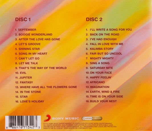 Earth Wind & Fire: Boogie Wonderland: The Best Of Earth, Wind & Fire [2CD] 