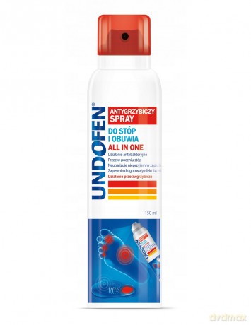 Undofen Antygrzybiczy Spray do stóp & obuwia 150 ml