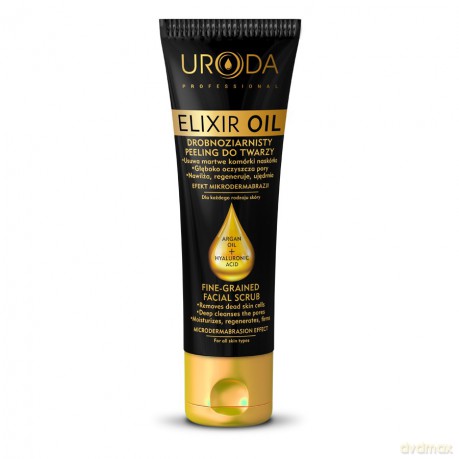 Uroda Elixir Oil Peeling drobnoziarnisty do twarzy 75 ml