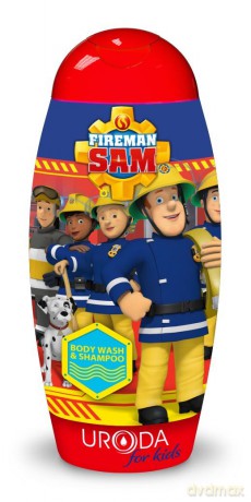 Uroda for Kids Żel pod prysznic 2w1 dla dzieci Fireman Sam 250 ml
