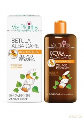 Vis Plantis Betula Alba Care Żel pod prysznic z dziegciem brzozowym 300 ml