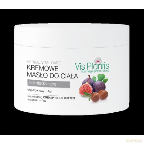 Vis Plantis Herbal Vital Care Kremowe masło do ciała Olej Arganowy-Figi 250 ml