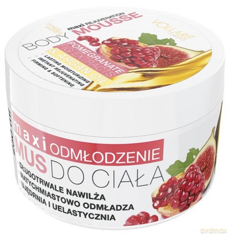 Vollare Body Mus do ciała Maxi Odmłodzenie z ekstraktami z fig i granatu 225 ml