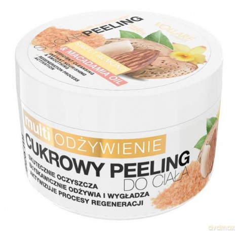 Vollare Body Mus do ciała Multi Odżywienie z ekstraktami z migdałów i wanilii 225 ml