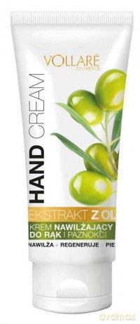 Vollare Krem do rąk nawilżający Oliwka 75 ml