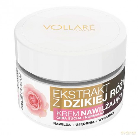 Vollare Krem do twarzy nawilżający Dzika Róża 50 ml