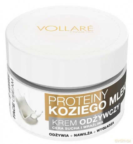Vollare Krem do twarzy odżywczy Kozie Mleko 50 ml
