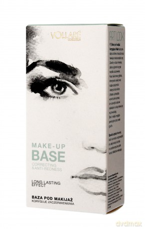 Vollare Make Up Base Baza pod makijaż korygująca zaczerwienienia 30 ml
