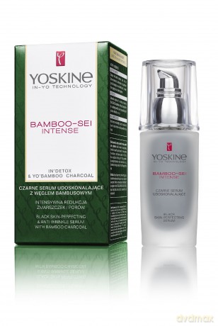 Yoskine Bamboo-Sei-Intense Czarne serum udoskonalające na dzień i noc 30 ml