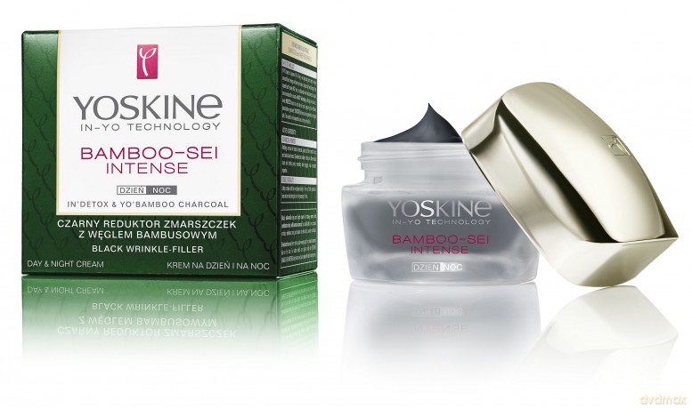 Yoskine Bamboo-Sei-Intense Czarny Krem-reduktor zmarszczek na dzień i noc 50 ml
