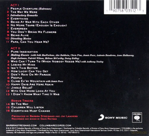Barbra Streisand: The Music... The Mem'ries...The Magic! (Deluxe) [2CD]