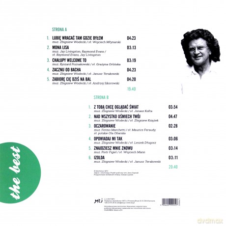 Zbigniew Wodecki: The Best: Zacznij od Bacha [Winyl]