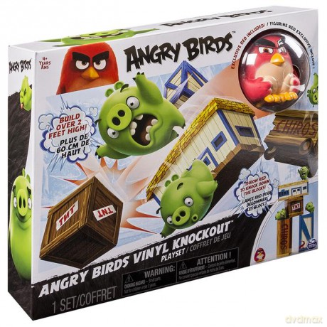 Angry Birds - Vinylowy zestaw Angry Nokaut XXL