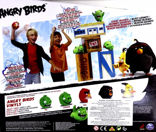 Angry Birds - Vinylowy zestaw Angry Nokaut XXL