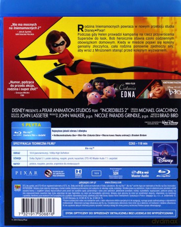 Iniemamocni 2 (Disney) [Blu-Ray]