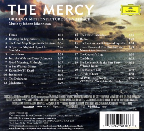 The Mercy soundtrack (Na Głęboką Wodę) [CD]