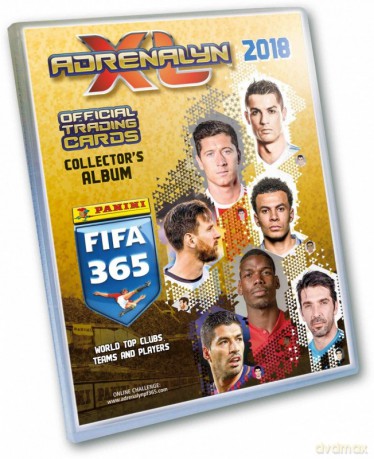 FIFA 365 2018 Album kolekcjonerski [KARTY]