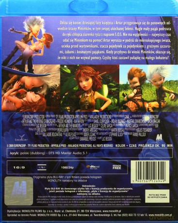 Artur i zemsta Maltazara [Blu-Ray]