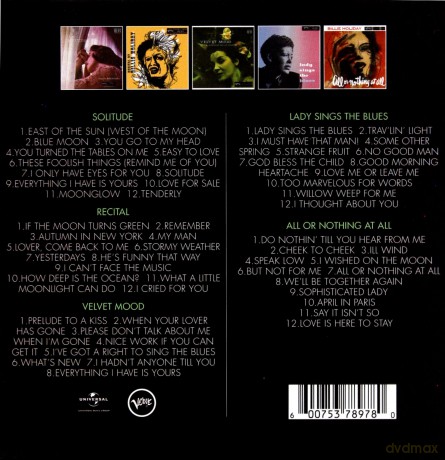 Billie Holiday: Classic Lady Day [5CD]