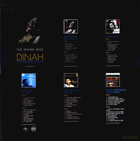 Dinah Washington: The Divine Miss Dinah Washington [5xWinyl]