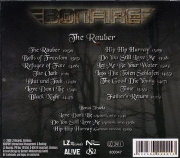 Bonfire: The Rauber [CD]