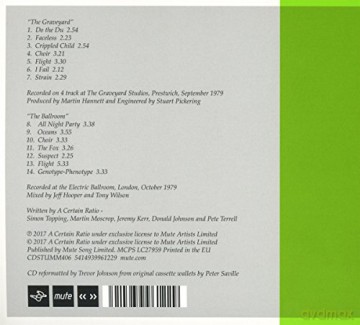 A Certain Ratio: The Graveyard And The Ballroom (digipack) [CD]