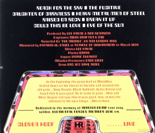 Cloven Hoof: Fighting Back [CD]