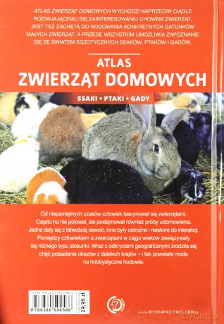 Atlas zwierząt domowych - Manfred Uglorz [KSIĄŻKA]
