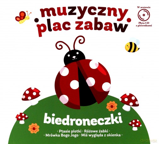 Biedroneczki. Muzyczny plac zabaw z książką [CD]