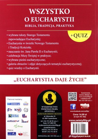 Wszystko o eucharystii - Jacek Molka [KSIĄŻKA]