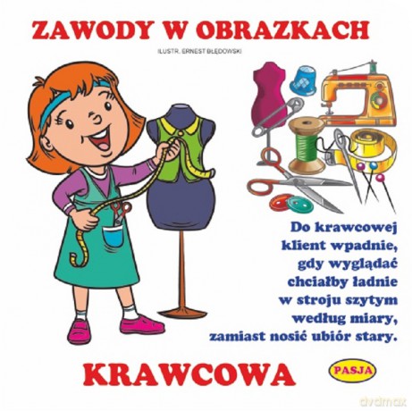 Zawody w obrazkach. Krawcowa - Zofia Kaliska [KSIĄŻKA]