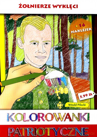 Żołnierze wyklęci. Kolorowanki patriotyczne - Natalia Ginalska [KSIĄŻKA]