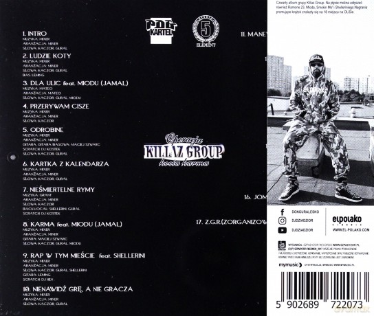 Killaz Group: Operacja Kocia Karma [CD]