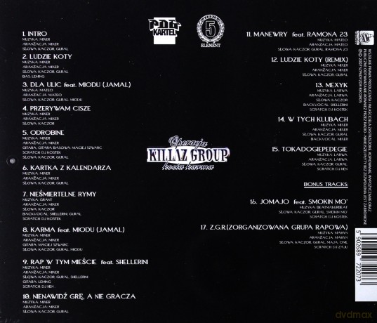 Killaz Group: Operacja Kocia Karma [CD]